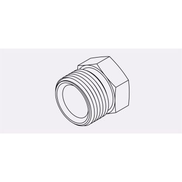 105-02 - 02 INVERTED FLARE NUT-STEEL