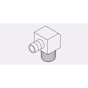 4290-08-04 - 08HB-04MP 90 BRASS