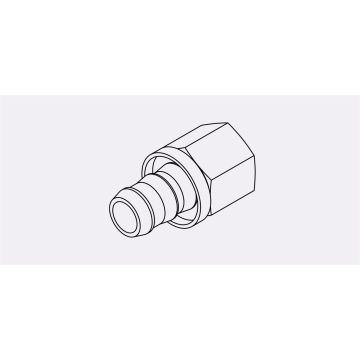 4315-08-08 - 08 PUSH-ON-08FP BRASS