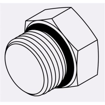6408-02 - 02MOR HEX HEAD PLUG