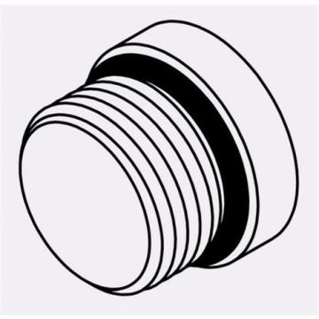 6408-HHP-02 - 02MOR HOLLOW HEX PLUG
