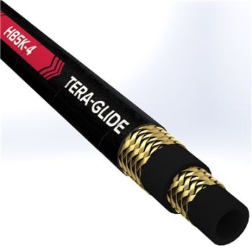 HB5K-10 - 5/8" ISOBARIC BRAID 5,100 PSI TERA-GLIDE  CVR
