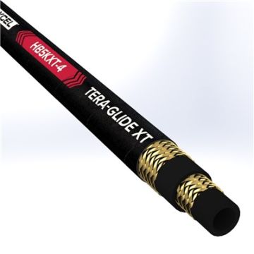 HB5KXT-4 - 1/4" ISOBARIC BRAID 5,100 PSI TERA-GLIDE XT CVR