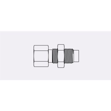 HGCBP-04 - 04FBSPP-M16X2MTP HOSE GAUGE CONNECTOR