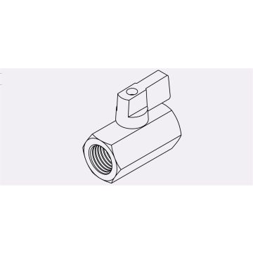 MBV-FF-02-02 - 02FP-02FP MINI BALL VALVE