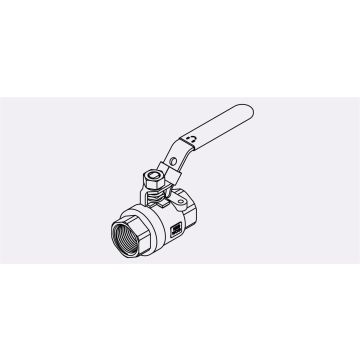SS-FBV-04-04 - 04FP BALL VALVE-STAINLESS